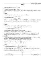 Ôn thi ĐH 2009 - 2010