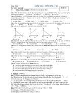 đề kiểm tra 1 tiết lý 10 lần 1
