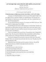 ĐỀ THI HỌC SINH GIỎI HUYỆN