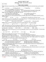 đề kt 1 tiết (số 2) 10CB