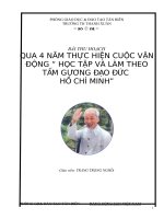bai thu hoach 4 nam thuc hien TT HCM
