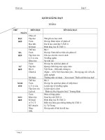 Giáo án lớp 5 tổng hợp tuần 1 đến tuần 5