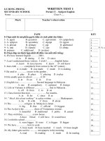 de kiem tra so 1 khoi 9