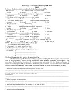 De on thi vao lop 10