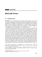 MATLAB Primer