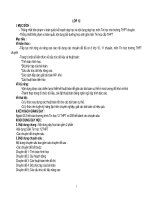 Kế hoạch giảng dạy 12