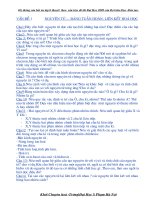 Lý thuyết hóa THPT