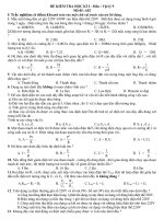 Đề kiểm tra 45 phút (Bài số 1)-Mã đề 2