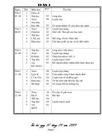 Giáo án lớp 5 tuần 3 năm học 2009-2010