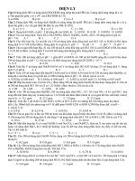 Đề kiểm tra chương điện ly