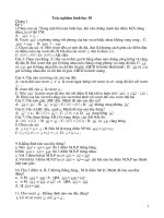 30 Câu trắc nghiệm Hình Chương I Toán 10