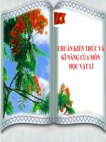 Chuẩn KTKN Vật Lý