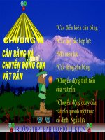 Bài 17: Cân bằng của một vật chịu tác đônujng của hai lực và ba lực không song song