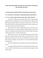 THỰC TRẠNG HOẠT ĐỘNG TÍN DỤNG TẠI  SỞ GIAO DỊCH I NGÂN HÀNG CÔNG THƯƠNG VIỆT NAM