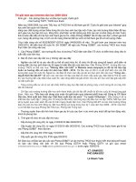 SGD hướng dẫn thi giải toán qua Internet năm học 2009-2010