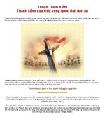 Thuận Thiên Kiếm- Thanh kiếm của khát vọng quốc thái dân an