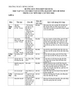 NOI DUNG TICH HOP TTHCM L1