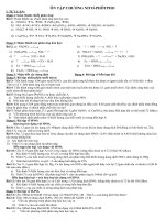 ÔN TẬP CHƯƠNG N-P