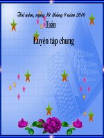 Luyện tập chung ( Tuần 6)