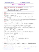 chuyen de tiep tuyen _luyện Thi ĐH