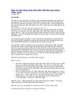 Ðiều tra đời sống nông thôn Bắc Việt Nam giai đoạn 1954