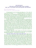 bài thu hoach cá nhân  4 năm thực hiện cuộc vận động