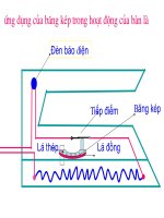 Hiệu ứng: Ứng dụng băng kép Bàn là