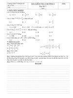 KIỂM TRA 1 TIẾT-ĐS7-CHUƠNG I