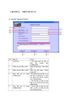 THIẾT KẾ XỬ LÝ