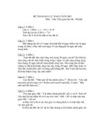 Đề thi giao lưu Toán tuổi thơ (1)