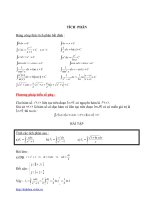 nguyên hàm-tích phân