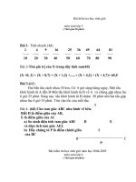 Đề thi HS giỏi Toán