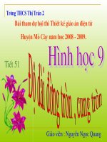 Độ dài đường tròn, cung tròn