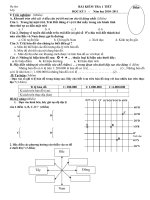 đề KT 1 tiet theo chuan KTKN lop 6