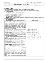 Đại số 8 - Tiết 1-20