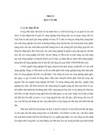 Đánh giá hiệu quả sản xuất kinh doanh của nhà máy tinh bột sắn intimex trực thuộc công ty cổ phần INTIMEX, bộ công thương 