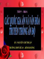 Bài 6. Các quốc gia Ấn