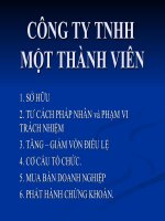 CÔNG TY TNHH MTV - Đã Được chỉnh sửa theo giáo viên hướng dẫn