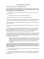 ĐÁP ÁN MÔN VĂN KHỐI D DH 2009