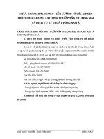 THỰC TRẠNG HẠCH TOÁN TIỀN LƯƠNG VÀ CÁC KHOẢN TRÍCH THEO LƯƠNG TẠI CÔNG TY CỔ PHẦN THƯƠNG MẠI VÀ DỊCH VỤ KỸ THUẬT ĐÔNG NAM Á