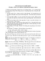 Các bài toán điển hình về Hiệu- tổng tỷ