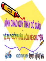 Kể chuyện Người đi săn và con nai