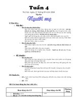 giáo án 3 tuần 4