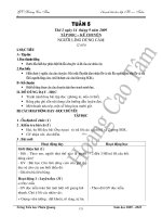 KẾ HOẠCH BÀI HỌC LỚP 3B-TUẦN 5