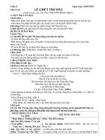 giáo án 11 theo chuẩn KT Tuần 5-6