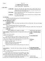 Tiết 28  cảnhngày xuân - lớp 9 T1