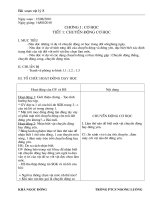 Giao an vat ly 8 tron bo 2010 - 2011