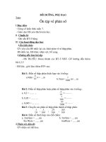 BỒI DƯỠNG T,TV BUỔI CHIỀU TUẦN 7