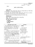 GIAO AN HINH HOC TOAN 6 HAY VA CHUAN