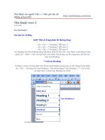 Thu thuat trong wort